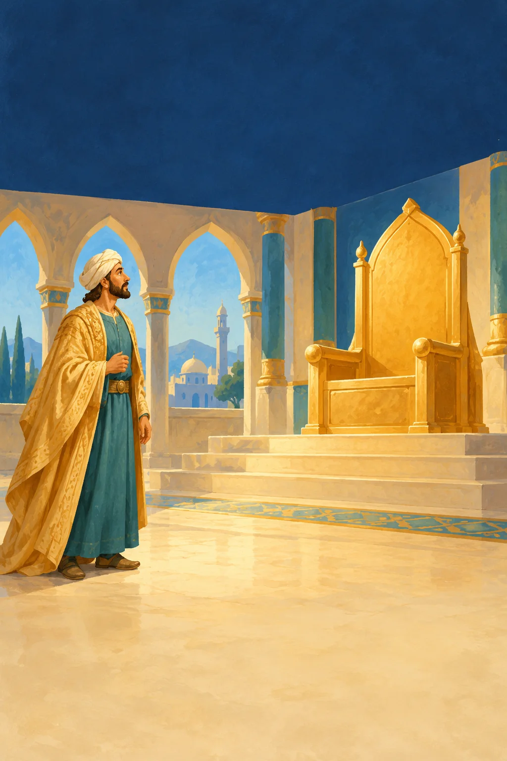 Bìa Abu Hassan và giấc mộng làm vua